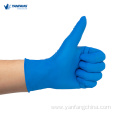 Dark Blue Examination Disposable Powder Free Nitrile Gloves